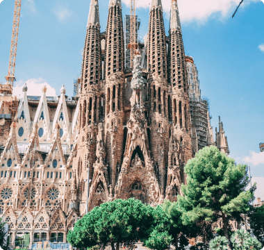 Representative image of Expiatory Temple of Barcelona's Sagrada Familia .
